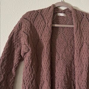 Moon & Madison Chunky Sweater Cardigan